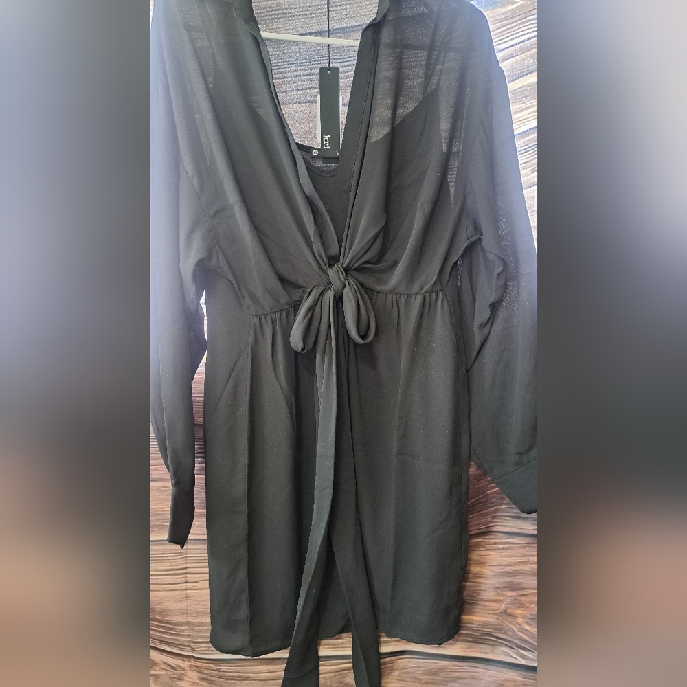 NWT Krisa Dress: XS-Black - Picture 2 of 6